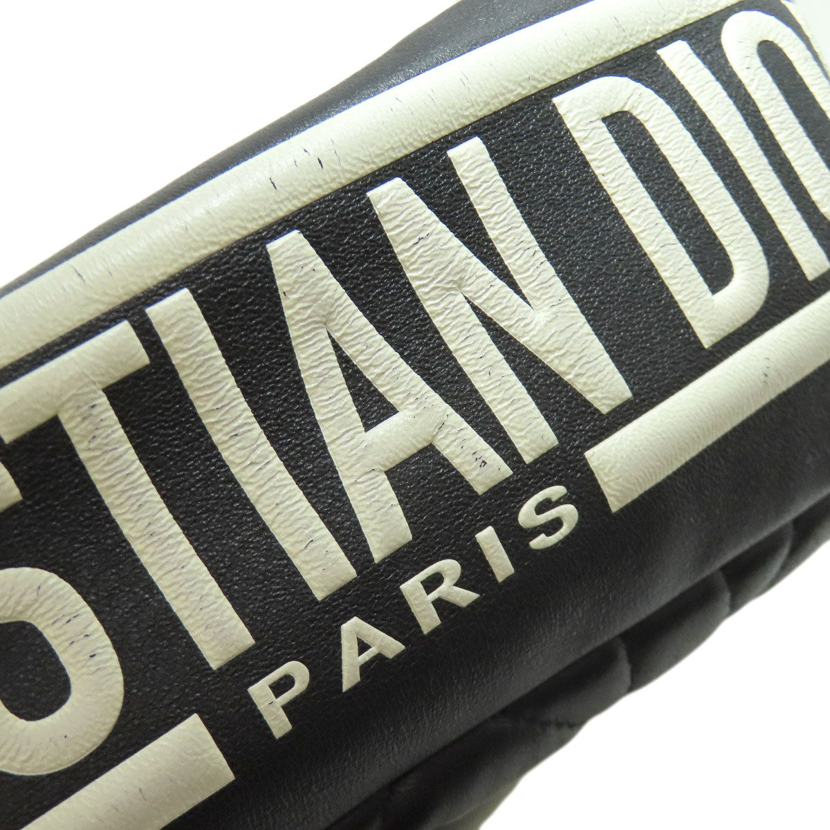 CHRISTIAN DIOR Vibe Micro Cannage Hobo 2-Way Handbag Lambskin Ladies [Used]