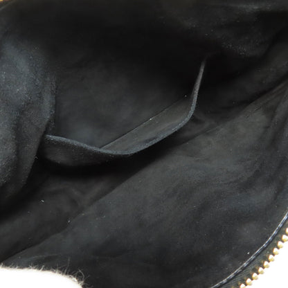 CHRISTIAN DIOR Vibe Micro Cannage Hobo 2-Way Handbag Lambskin Ladies [Used]