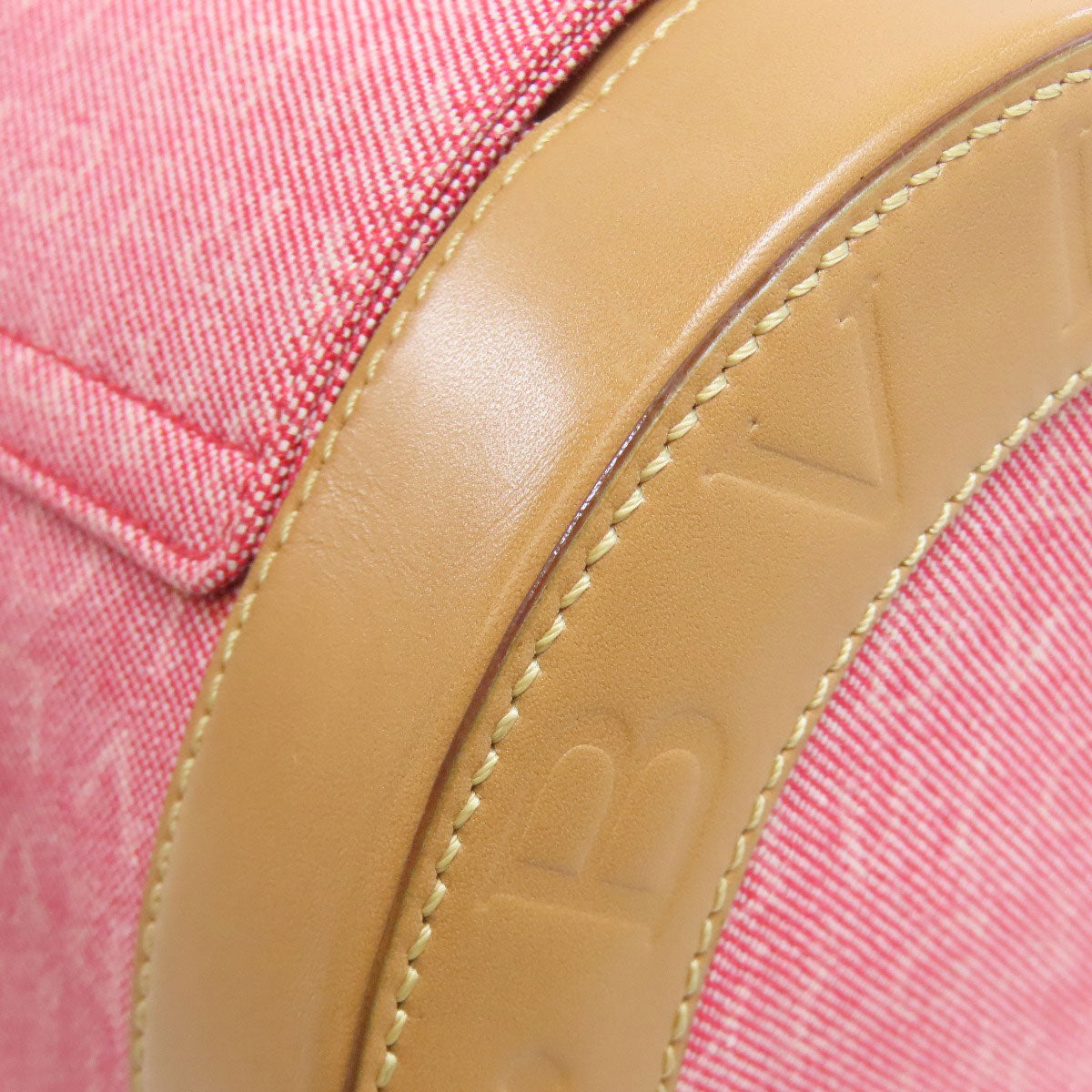 BVLGARI Logo mania Handbag Canvas LeatherLadies [Used]