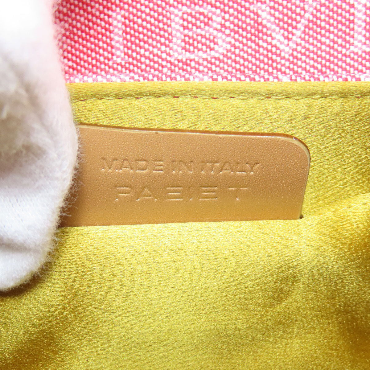 BVLGARI Logo mania Handbag Canvas LeatherLadies [Used]