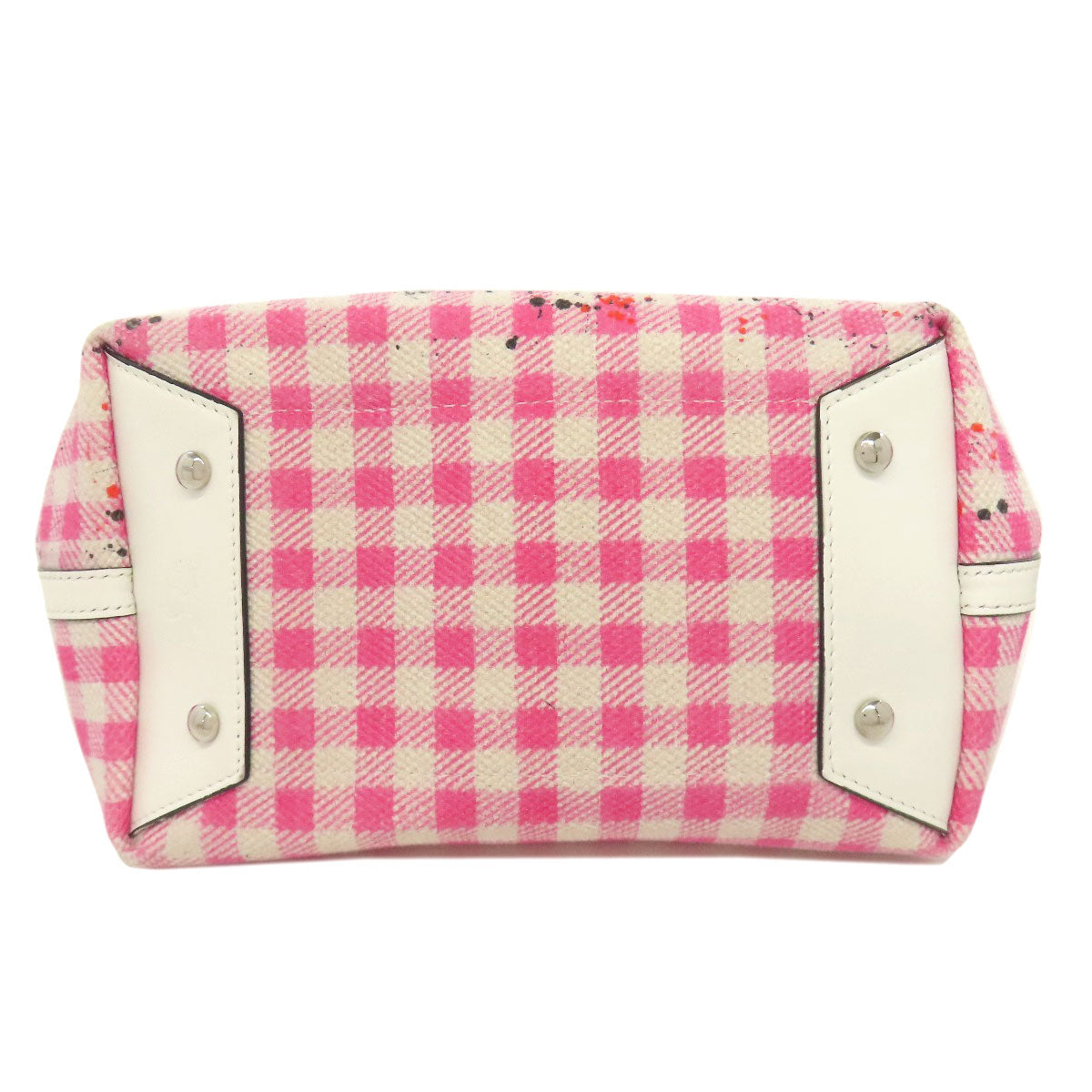 Christian Louboutin Flange bus 2WAY Handbag Canvas Ladies [Used]
