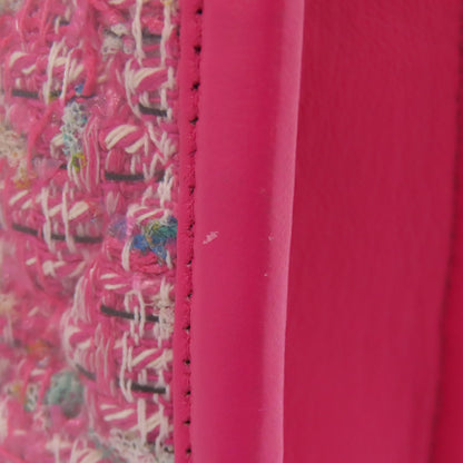 CHANEL ChainShoulder GoldHardware Shoulder Bag Plastics Tweed x CalfskinLadies [Used]