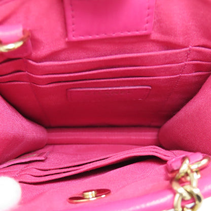 CHANEL ChainShoulder GoldHardware Shoulder Bag Plastics Tweed x CalfskinLadies [Used]