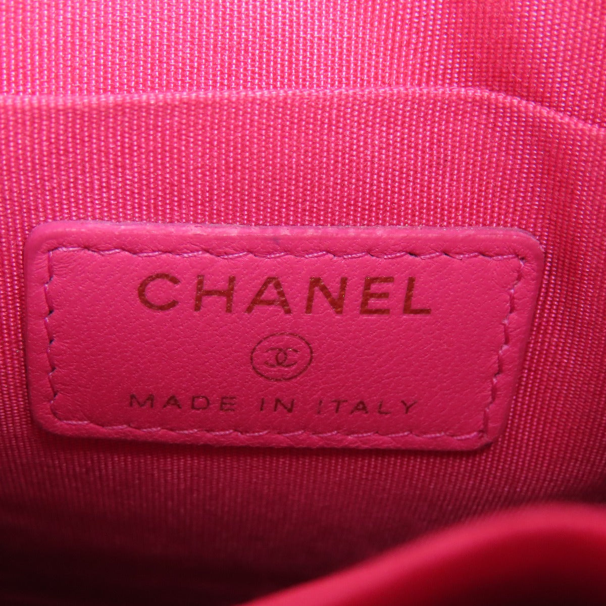 CHANEL ChainShoulder GoldHardware Shoulder Bag Plastics Tweed x CalfskinLadies [Used]