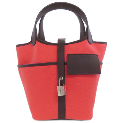 HERMES Picotin Lock PM SilverHardware Handbag Tower ash Ladies [Used]