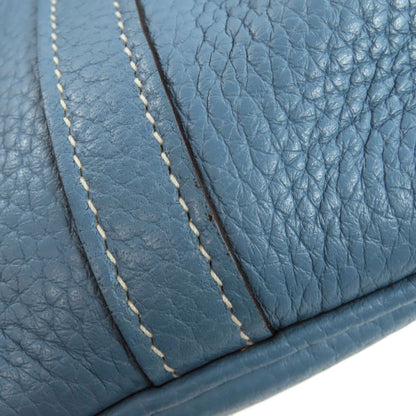 HERMES   Picotin Lock PM Blue Jean SilverHardware Handbag  Taurillon Clemence Ladies [Used]