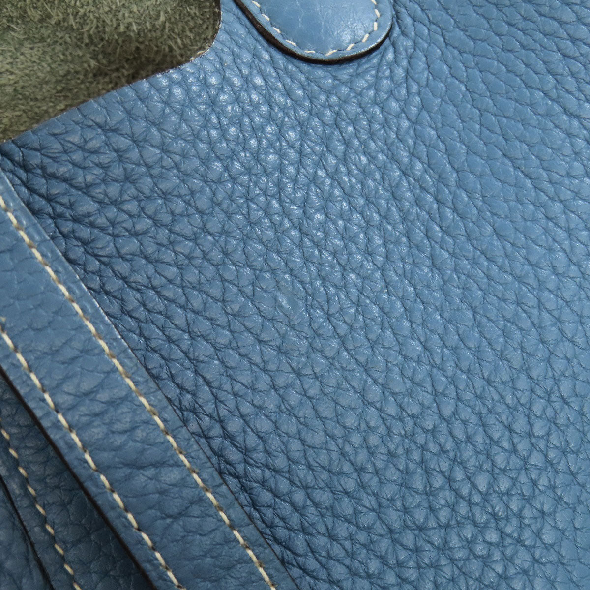 HERMES   Picotin Lock PM Blue Jean SilverHardware Handbag  Taurillon Clemence Ladies [Used]