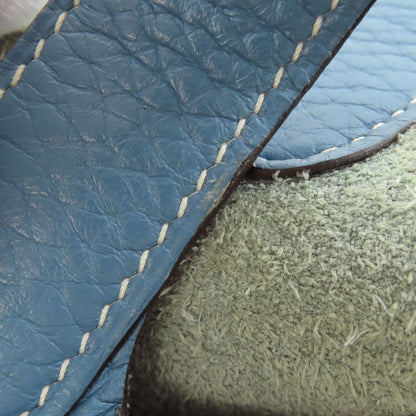 HERMES   Picotin Lock PM Blue Jean SilverHardware Handbag  Taurillon Clemence Ladies [Used]