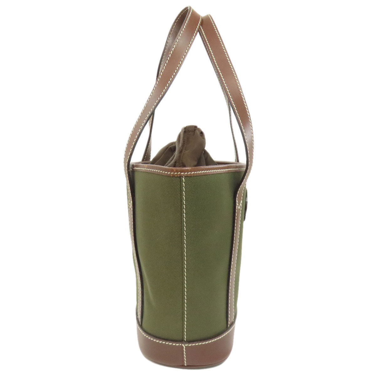HUNTING WORLD logo Handbag Canvas Ladies [Used]