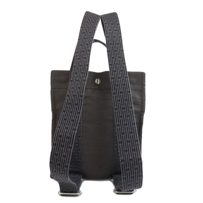 HERMES Her Line Ad Backpack Â· Daypack Canvas Ladies [Used]