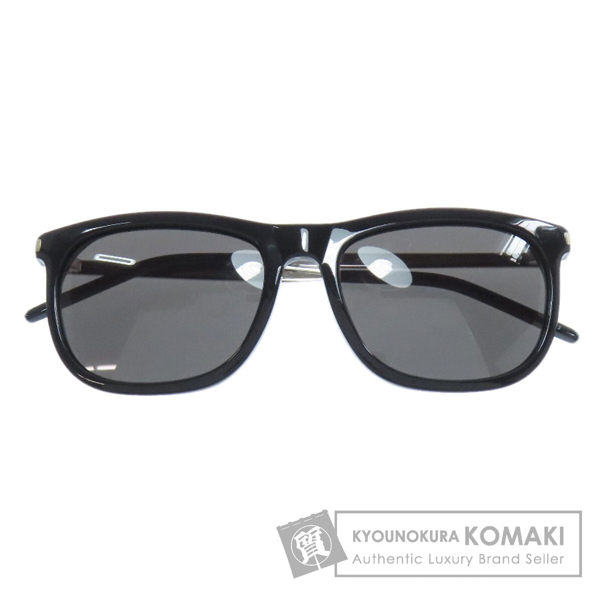 SAINT LAURENT logo sunglasses Plastic Ladies [Used]