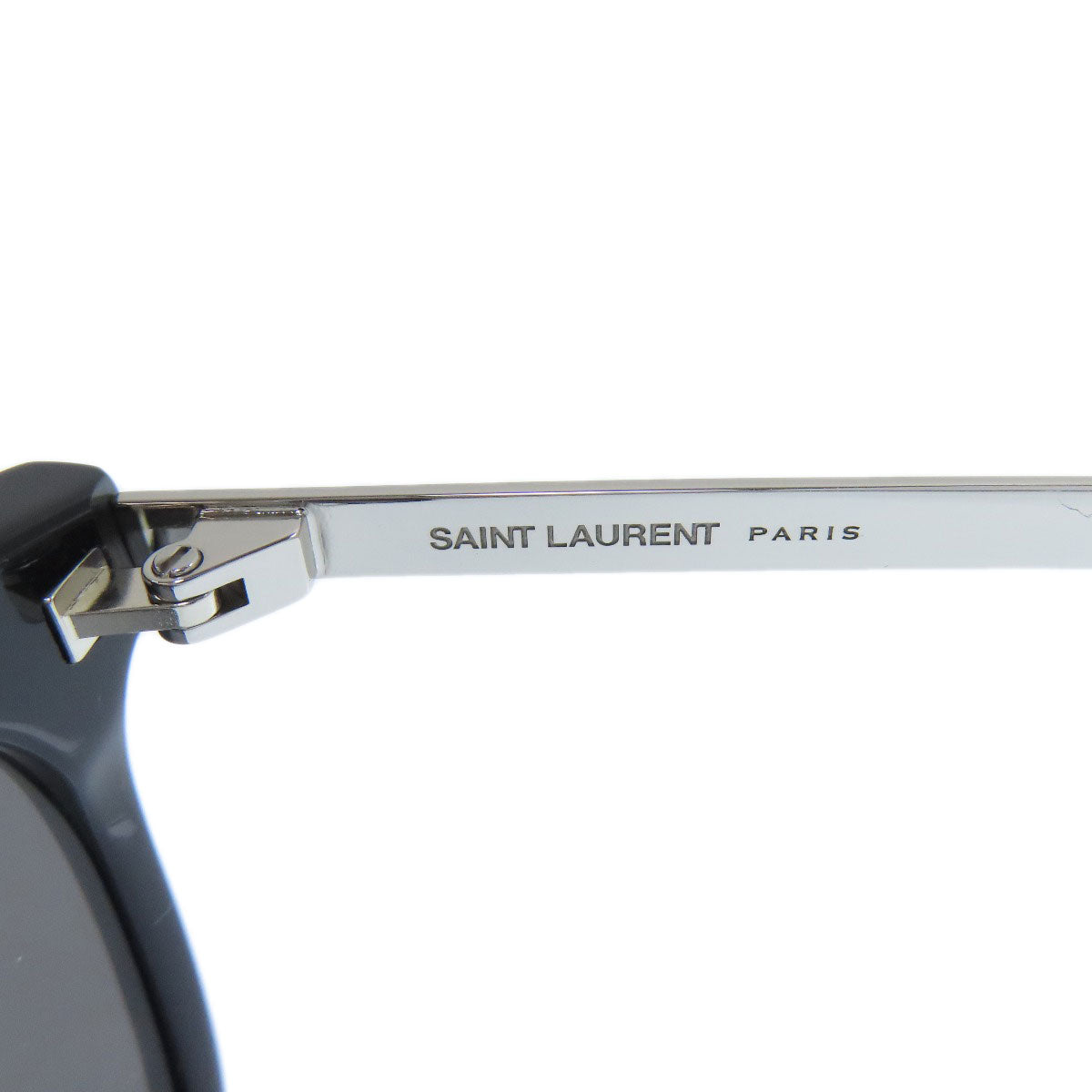 SAINT LAURENT logo sunglasses Plastic Ladies [Used]
