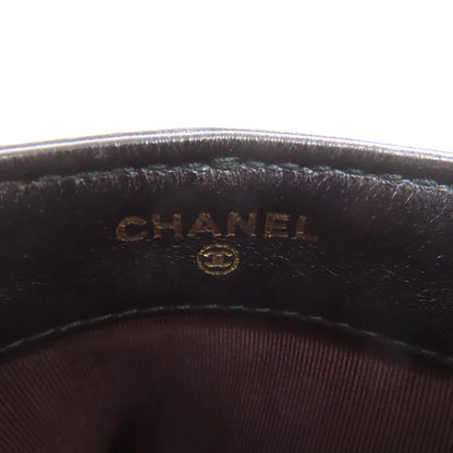 CHANEL ChainShoulder Pouch GoldHardware Accessory pouch Lambskin Ladies [Used]