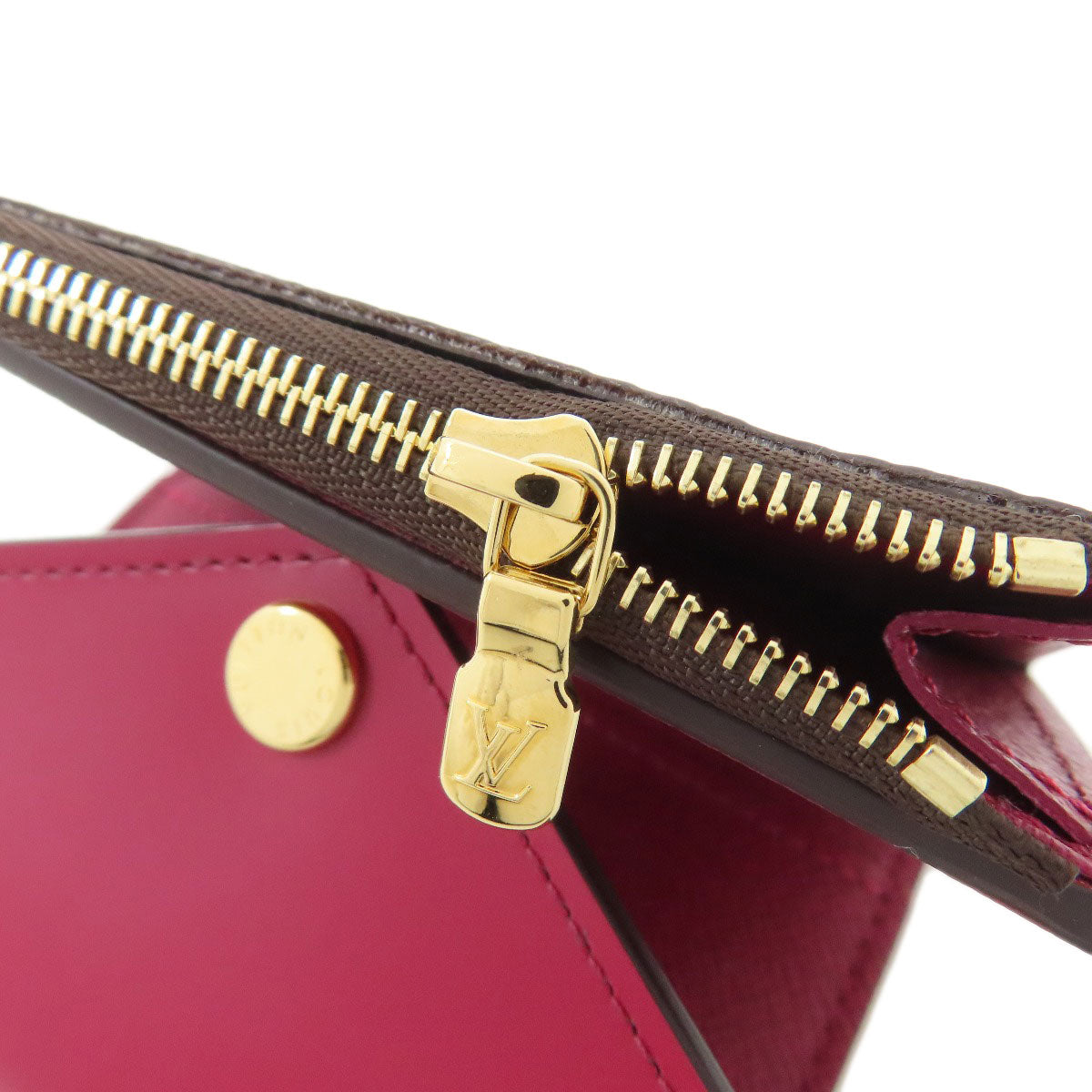 LOUIS VUITTON M62932 Portefeiulle Zoe Bifold Wallet with Coin Pocket Monogram canvas Ladies [Used]