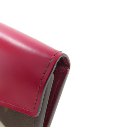 LOUIS VUITTON M62932 Portefeiulle Zoe Bifold Wallet with Coin Pocket Monogram canvas Ladies [Used]