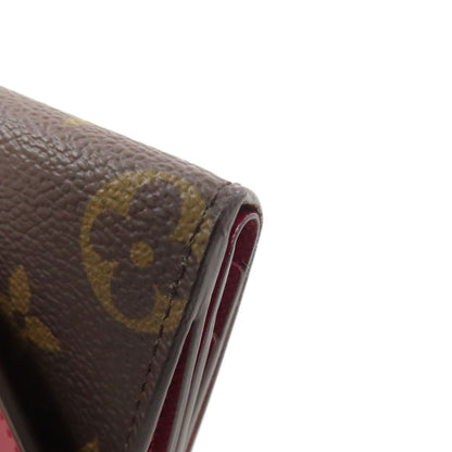 LOUIS VUITTON M62932 Portefeiulle Zoe Bifold Wallet with Coin Pocket Monogram canvas Ladies [Used]