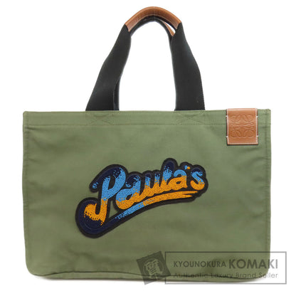 LOEWE Paula's Ibiza Tote Bag Canvas Ladies [Used]