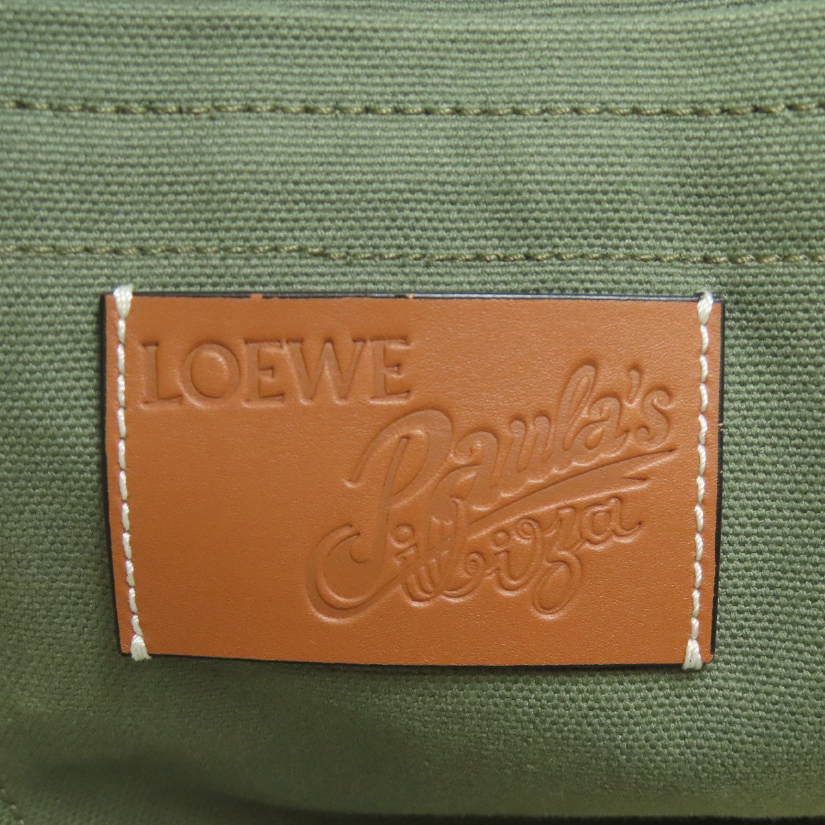 LOEWE Paula's Ibiza Tote Bag Canvas Ladies [Used]