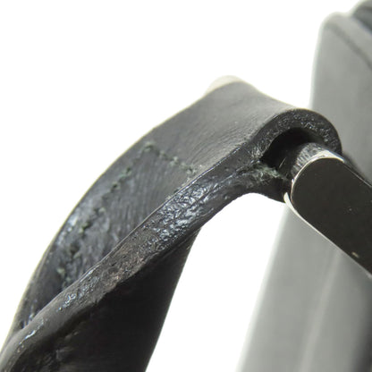 BURBERRY logo Handbag Leather Ladies [Used]