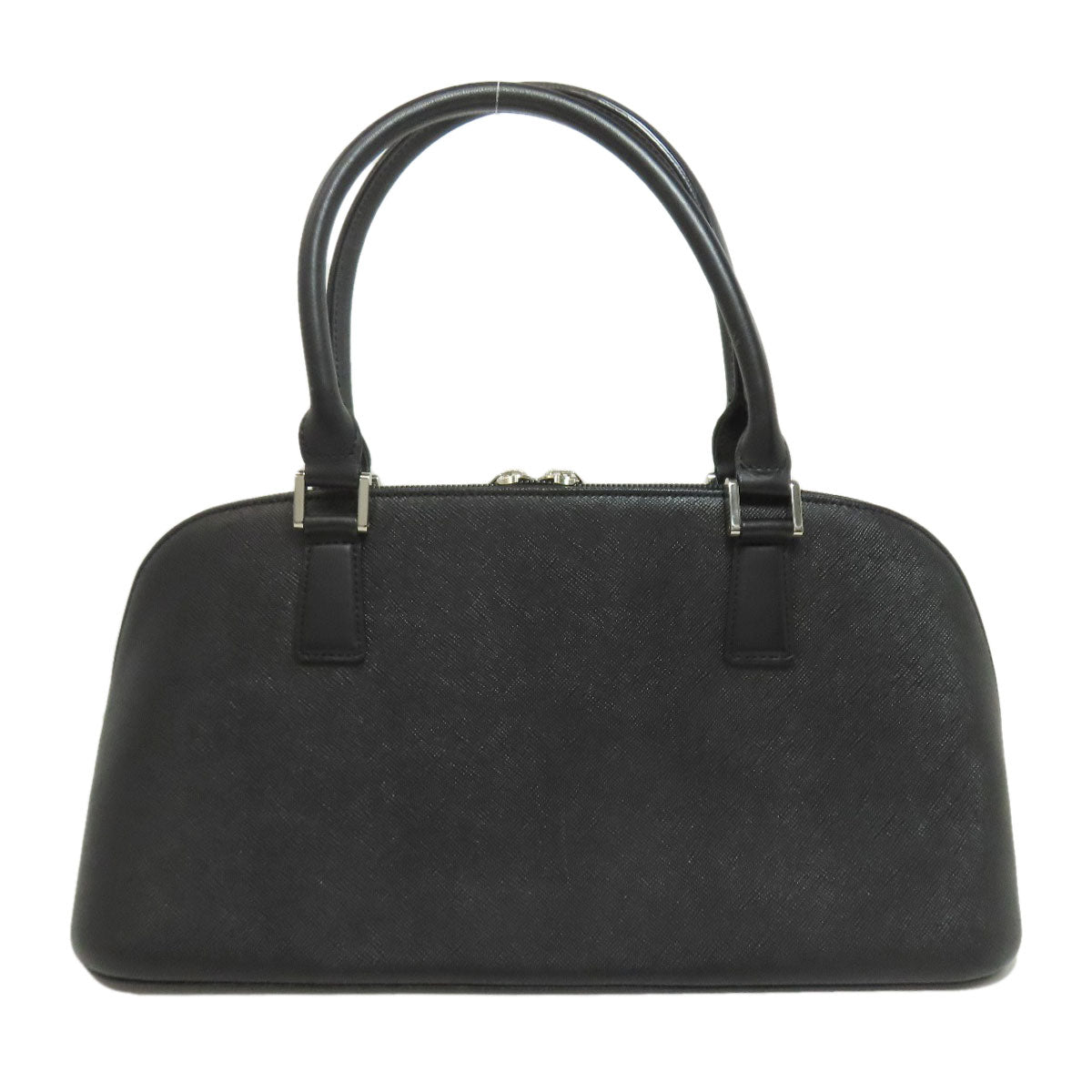 BURBERRY logo Handbag Leather Ladies [Used]