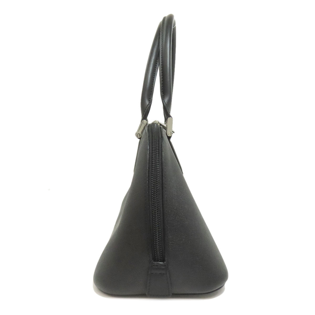 BURBERRY logo Handbag Leather Ladies [Used]