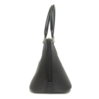 BURBERRY logo Handbag Leather Ladies [Used]