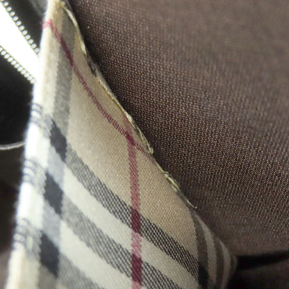 BURBERRY logo Handbag Leather Ladies [Used]