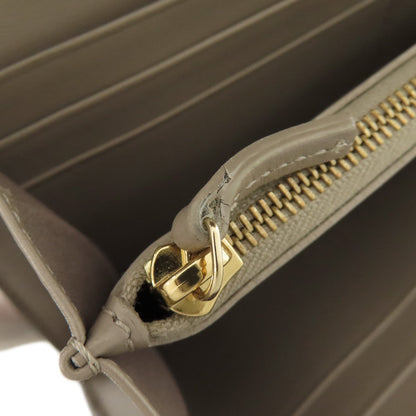 FENDI Ehuise Fendi Long wallet (with coin pocket) Leather Ladies [Used]