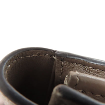 FENDI Ehuise Fendi Long wallet (with coin pocket) Leather Ladies [Used]