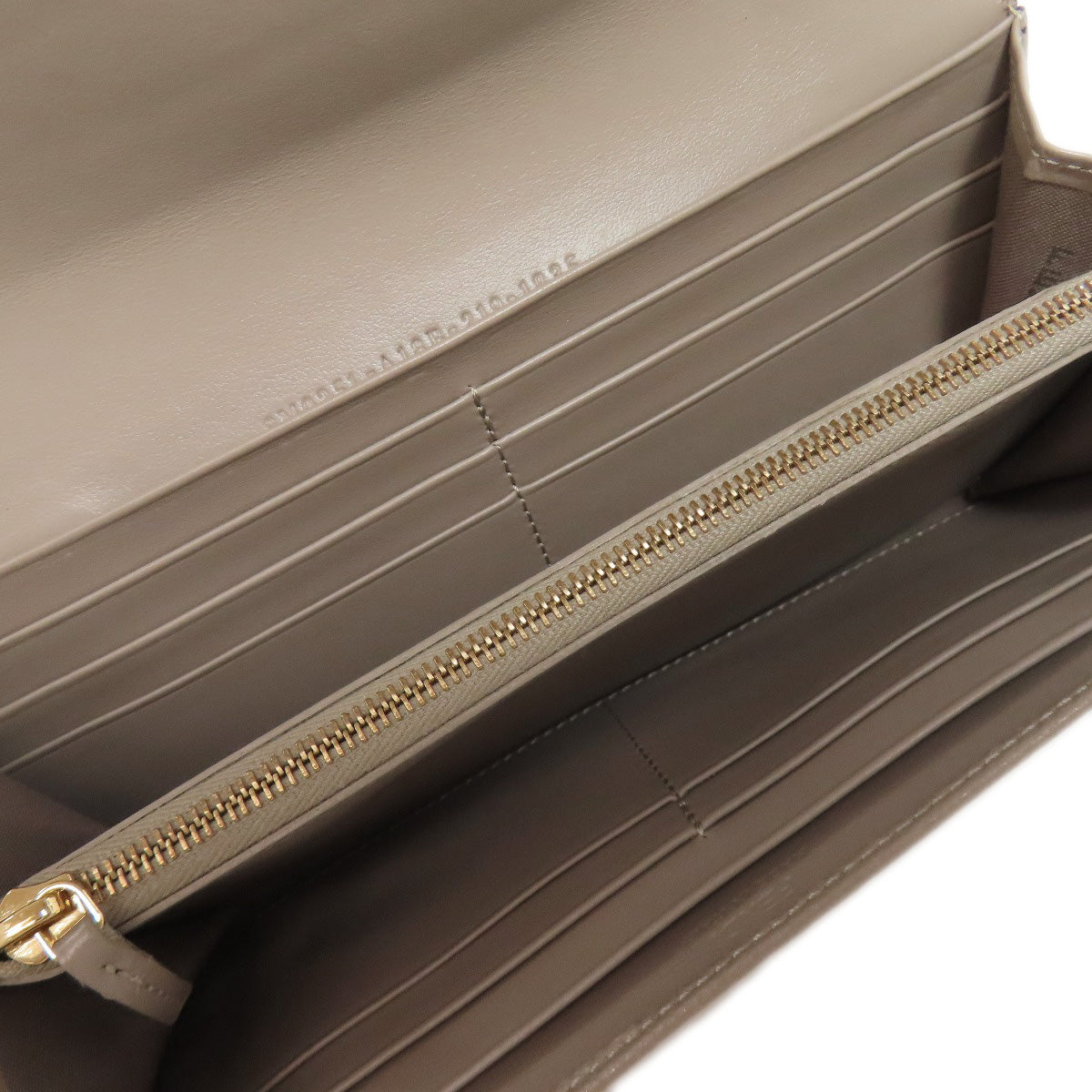 FENDI Ehuise Fendi Long wallet (with coin pocket) Leather Ladies [Used]