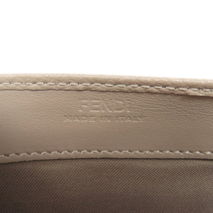 FENDI Ehuise Fendi Long wallet (with coin pocket) Leather Ladies [Used]