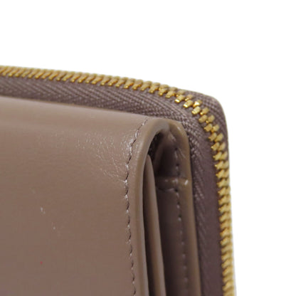 BALENCIAGA 753762 logo Bifold Wallet with Coin Pocket Leather Ladies [Used]