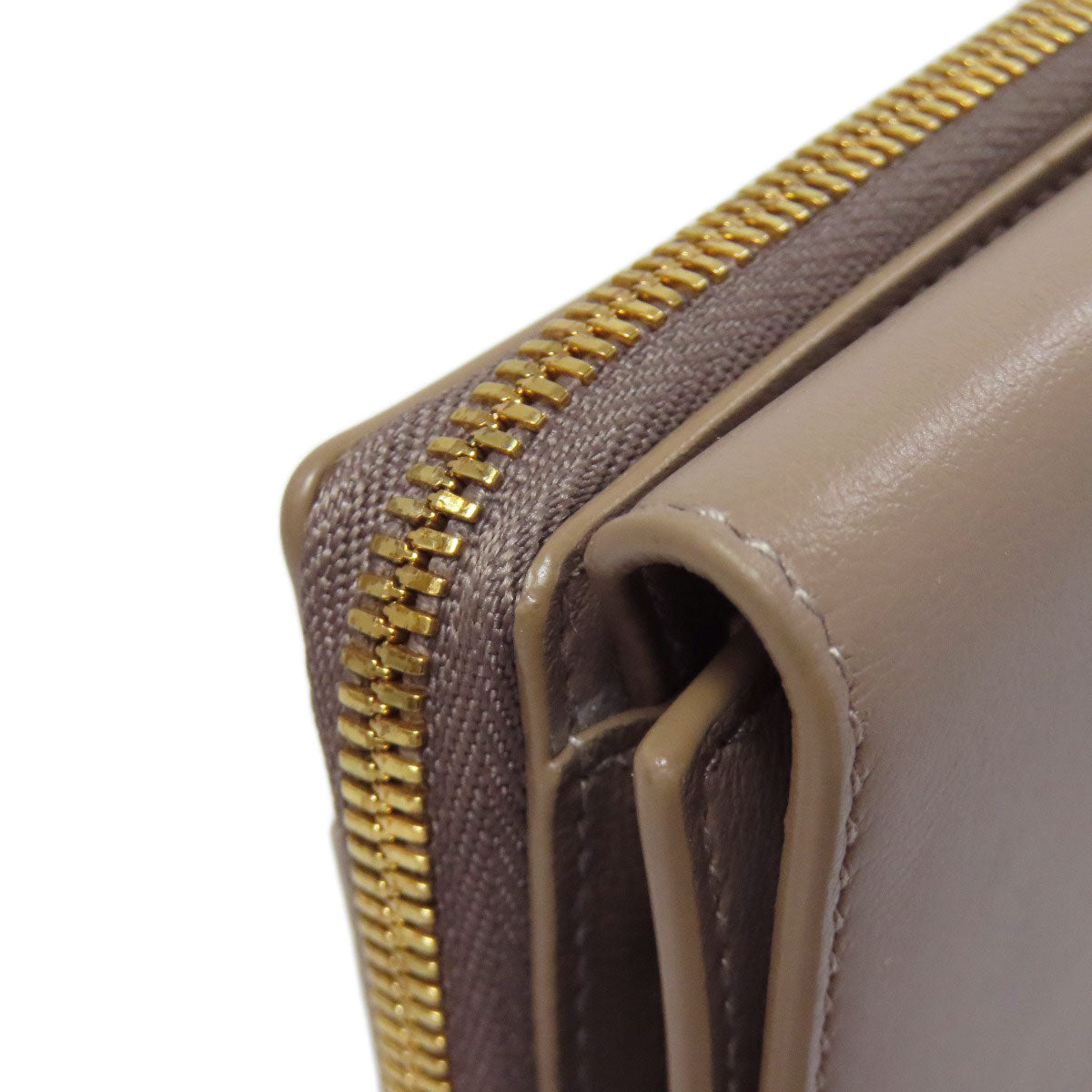 BALENCIAGA 753762 logo Bifold Wallet with Coin Pocket Leather Ladies [Used]