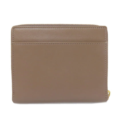 BALENCIAGA 753762 logo Bifold Wallet with Coin Pocket Leather Ladies [Used]