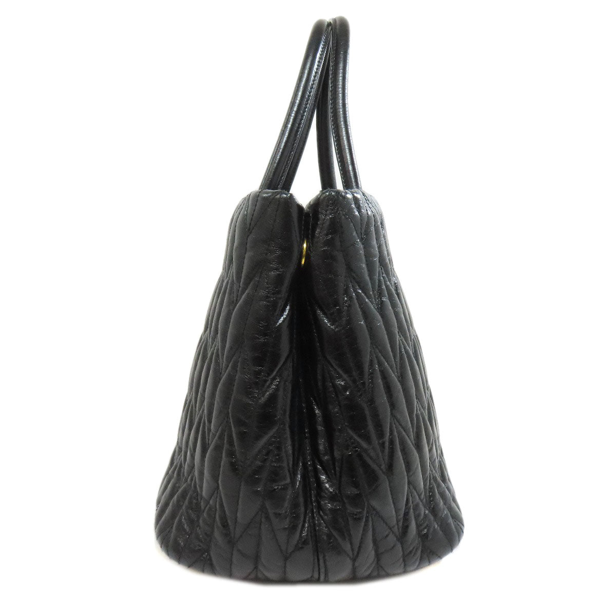 ミュウミュウ リボン 2WAY ハンドバッグ カーフ レディース 【中古】【MIUMIU】