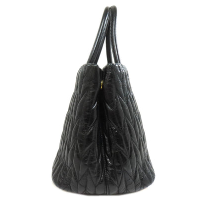 ミュウミュウ リボン 2WAY ハンドバッグ カーフ レディース 【中古】【MIUMIU】