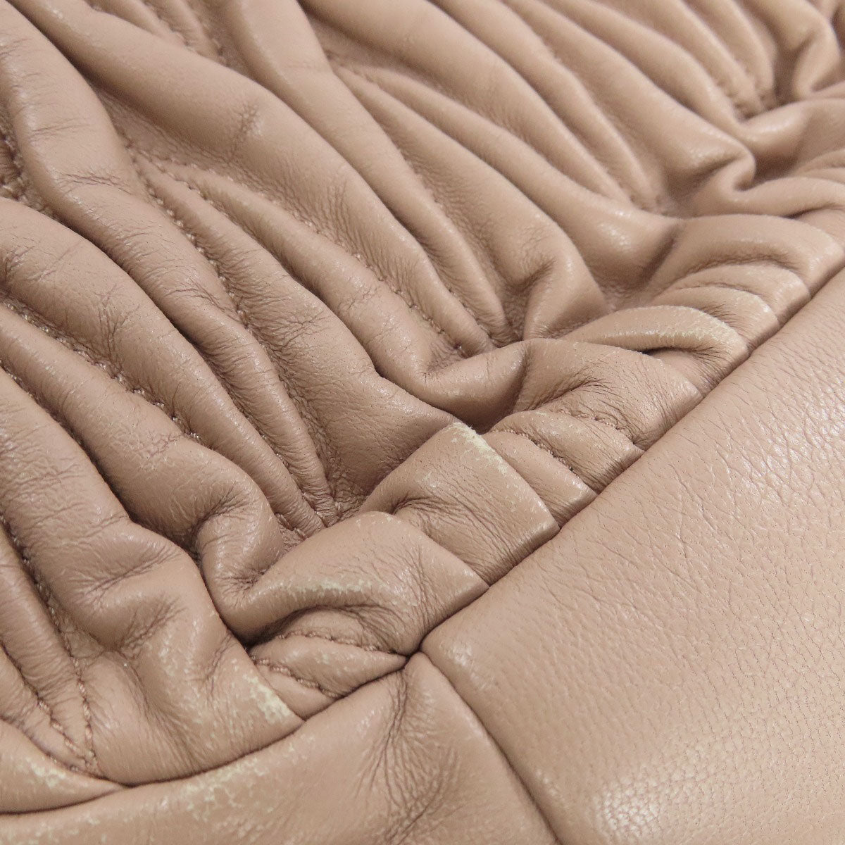 MIUMIU one belt matelasse 2WAY Shoulder Bag Leather Ladies [Used]