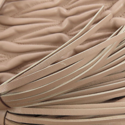 MIUMIU one belt matelasse 2WAY Shoulder Bag Leather Ladies [Used]