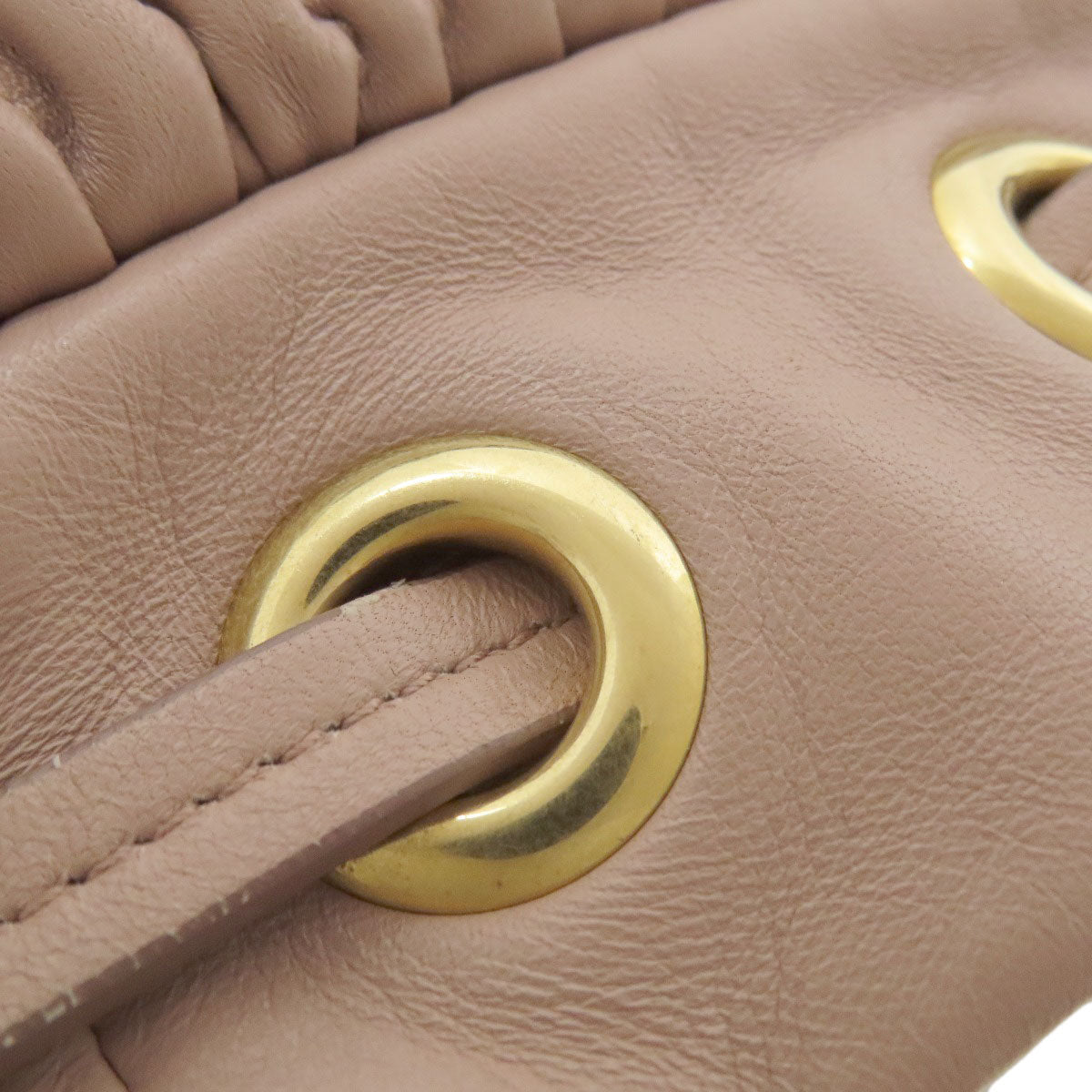 MIUMIU one belt matelasse 2WAY Shoulder Bag Leather Ladies [Used]