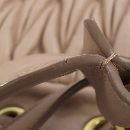 MIUMIU one belt matelasse 2WAY Shoulder Bag Leather Ladies [Used]