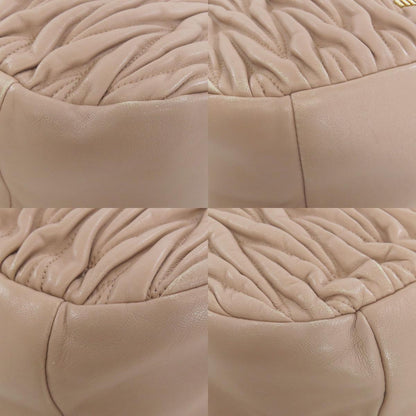 MIUMIU one belt matelasse 2WAY Shoulder Bag Leather Ladies [Used]