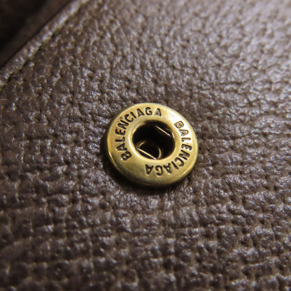 BALENCIAGA 680403 gucci collaboration Bifold Wallet with Coin Pocket PVC Ladies [Used]