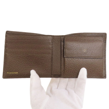 BALENCIAGA 680403 gucci collaboration Bifold Wallet with Coin Pocket PVC Ladies [Used]