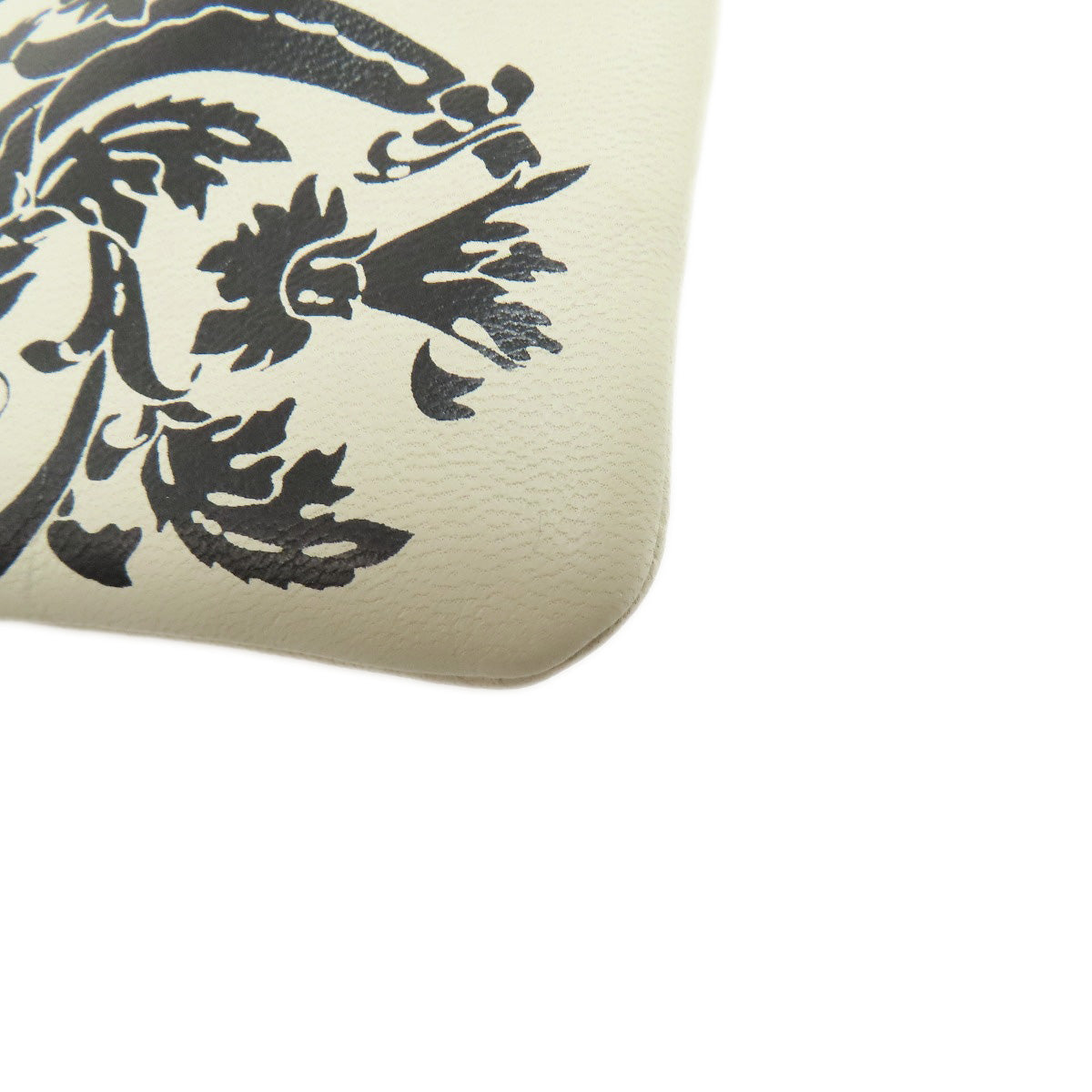 LOEWE Tassel charm all-over pattern Cosmetics Pouch Lambskin Ladies [Used]