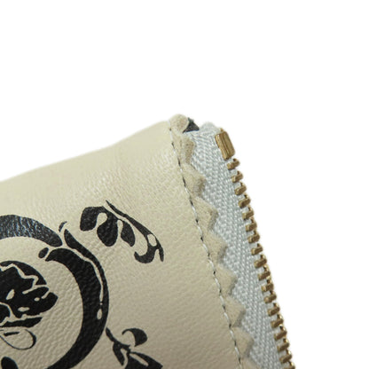 LOEWE Tassel charm all-over pattern Cosmetics Pouch Lambskin Ladies [Used]