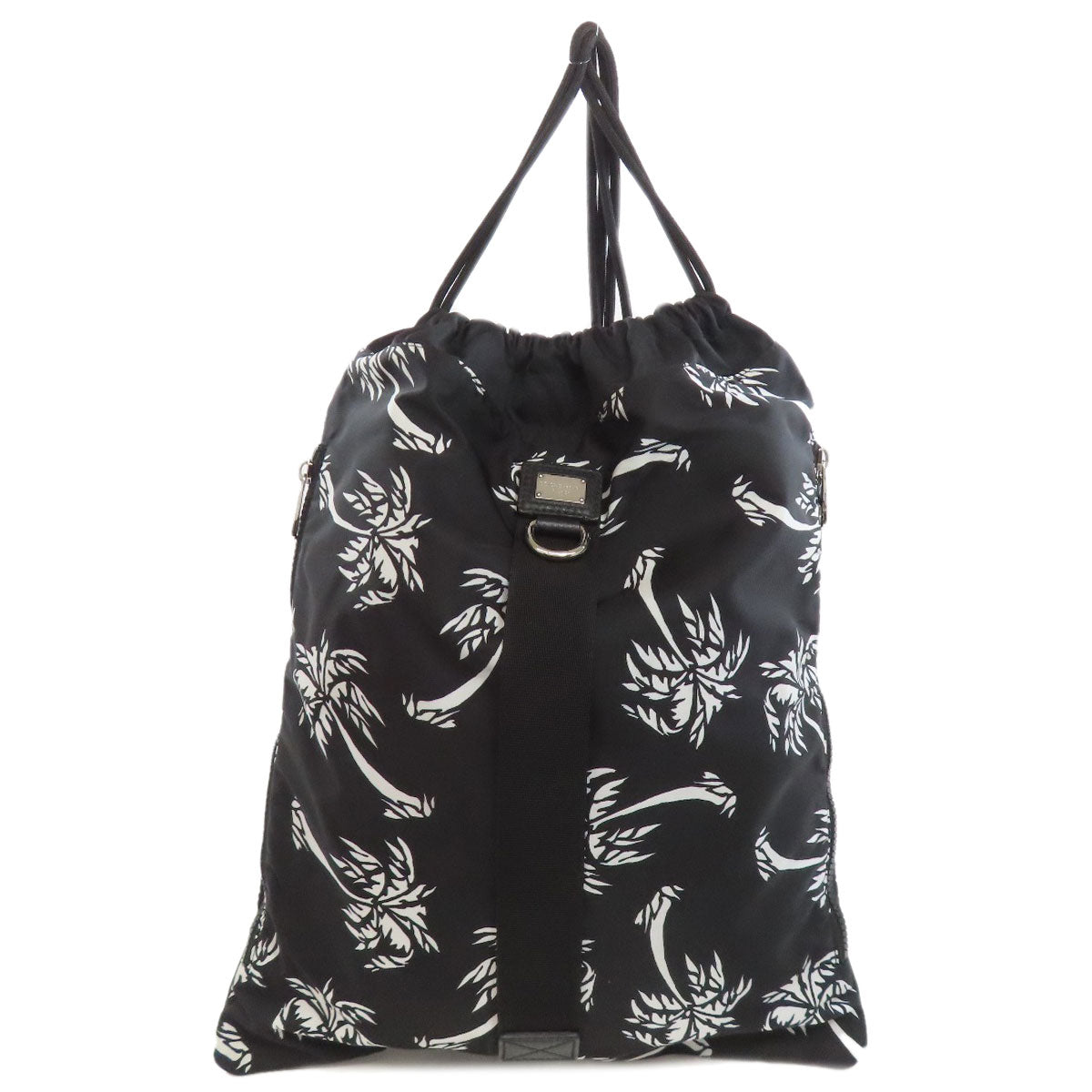 D&G Knapsack Palm Tree Backpack Â· Daypack Nylon Ladies [Used]