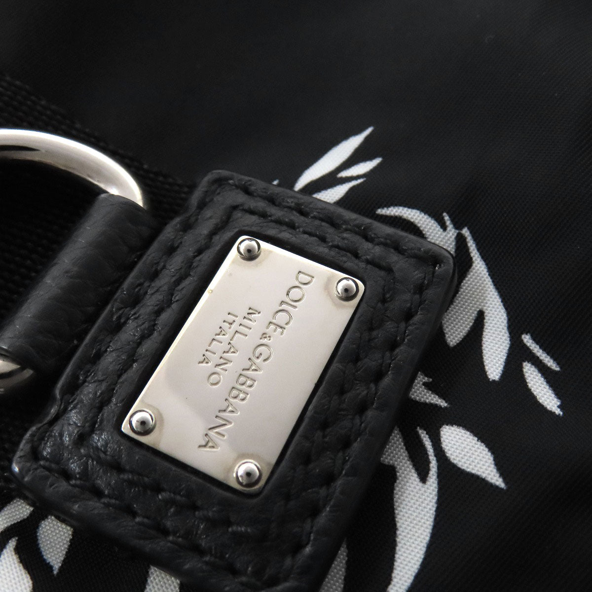 D&G Knapsack Palm Tree Backpack Â· Daypack Nylon Ladies [Used]