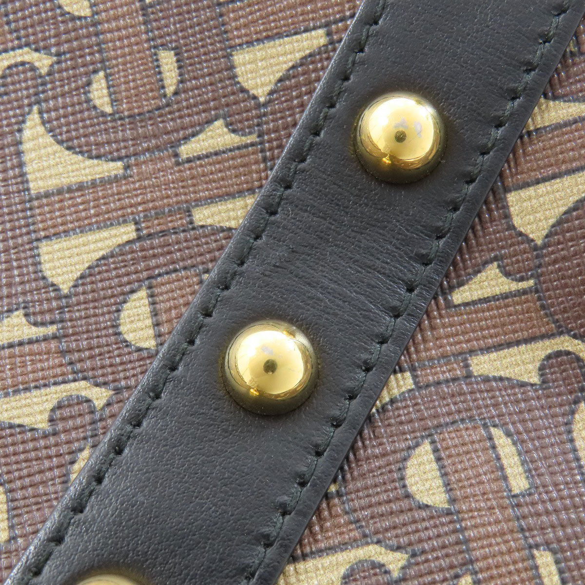 BURBERRY TB logo 2WAY Tote Bag PVC LeatherLadies [Used]