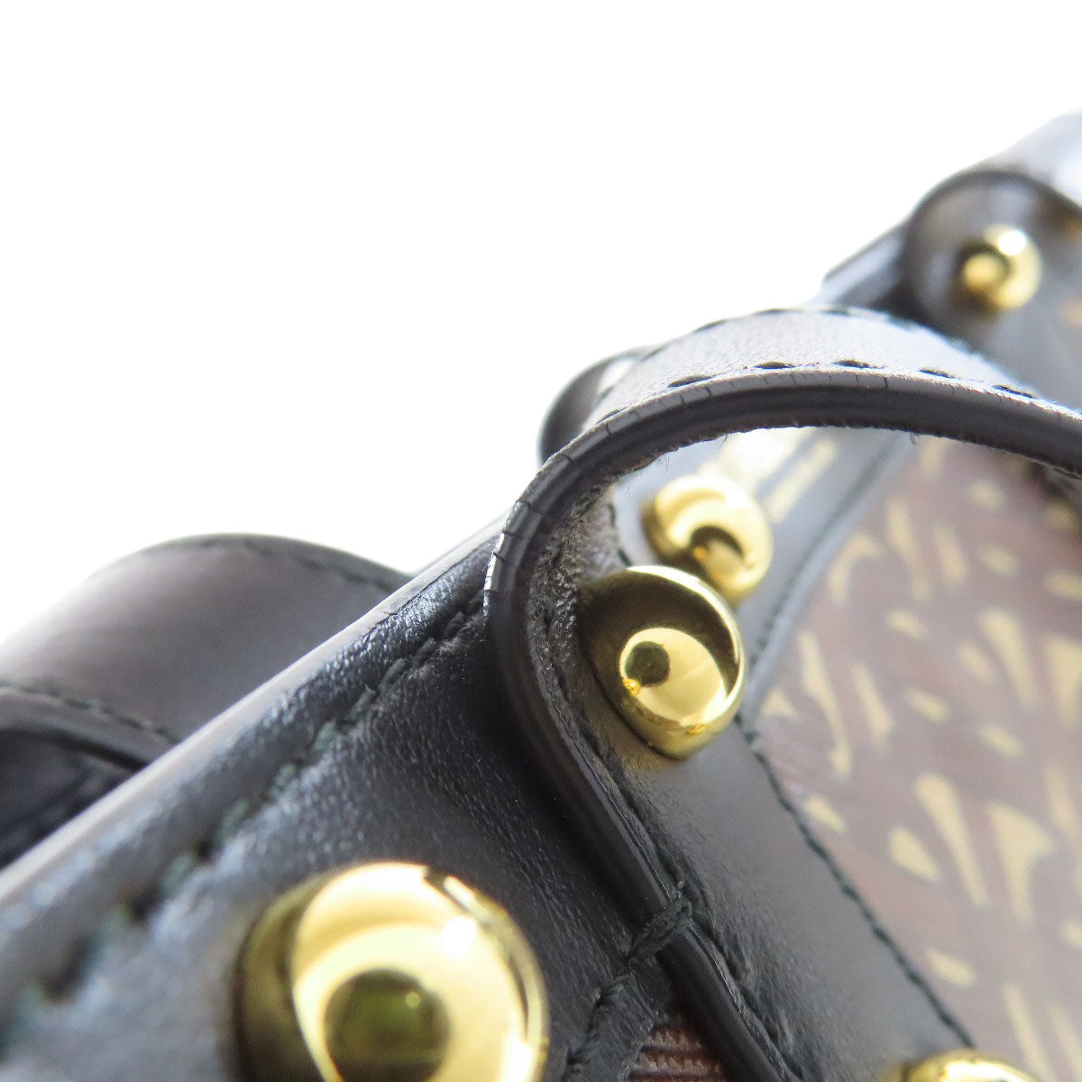 BURBERRY TB logo 2WAY Tote Bag PVC LeatherLadies [Used]