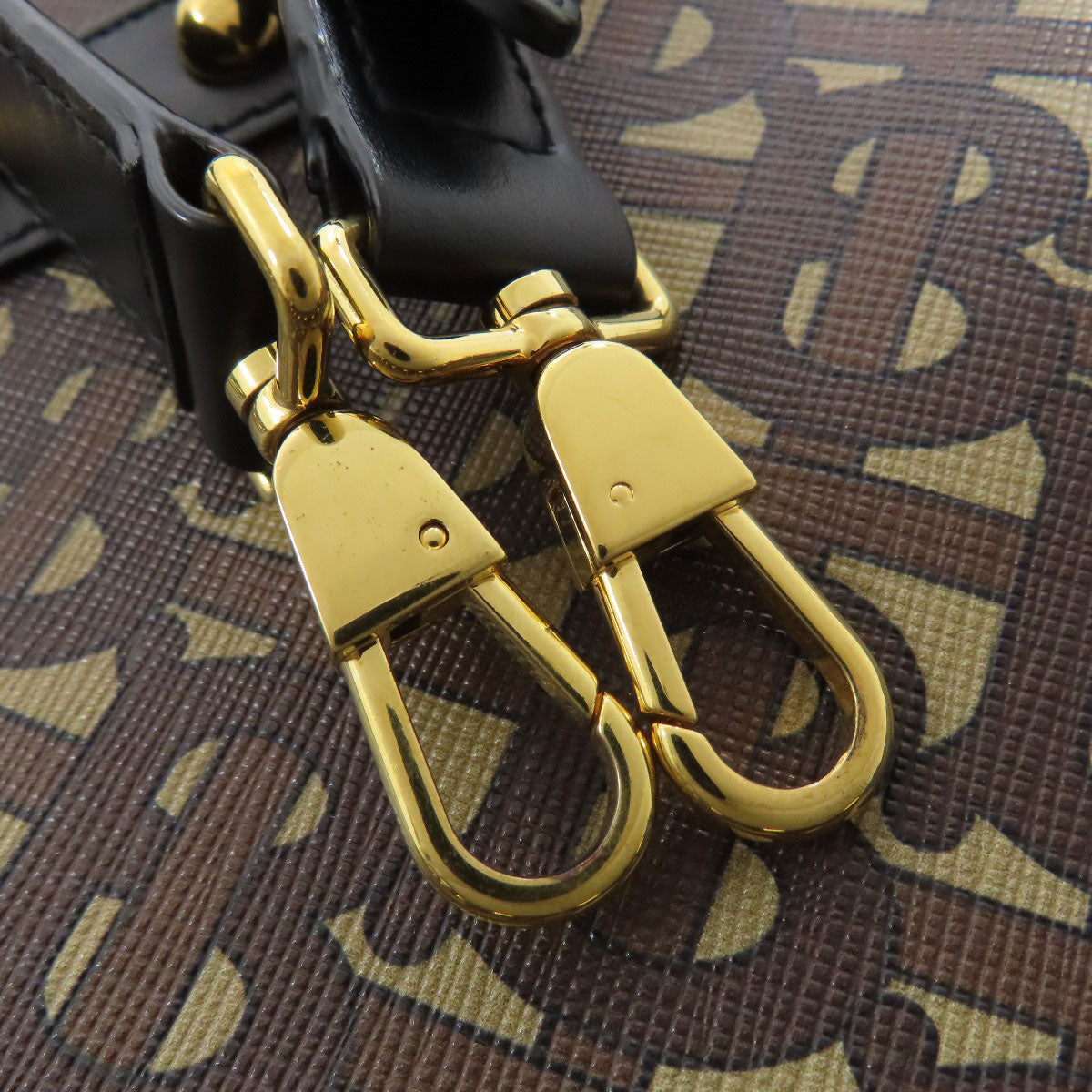 BURBERRY TB logo 2WAY Tote Bag PVC LeatherLadies [Used]